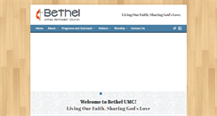 Desktop Screenshot of bethelumc.com